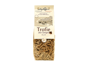 Trofie alla Castagna pasta Artigianale trafilata al Bronzo