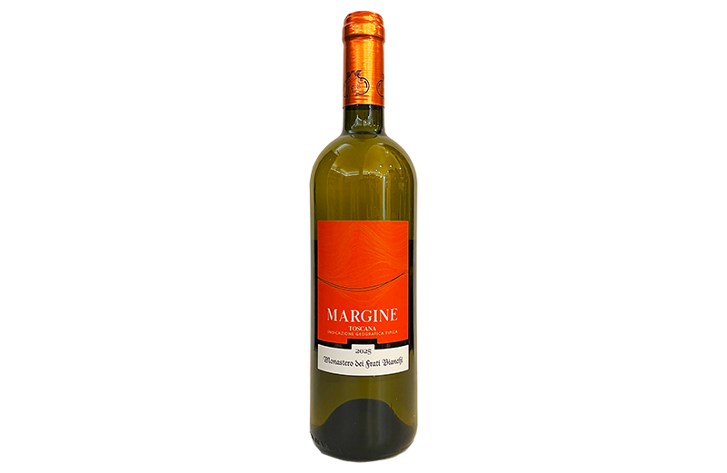 Vino bianco Margine IGT Toscana Lunigiana Monastero dei Frati Bianchi 50% Vermentino